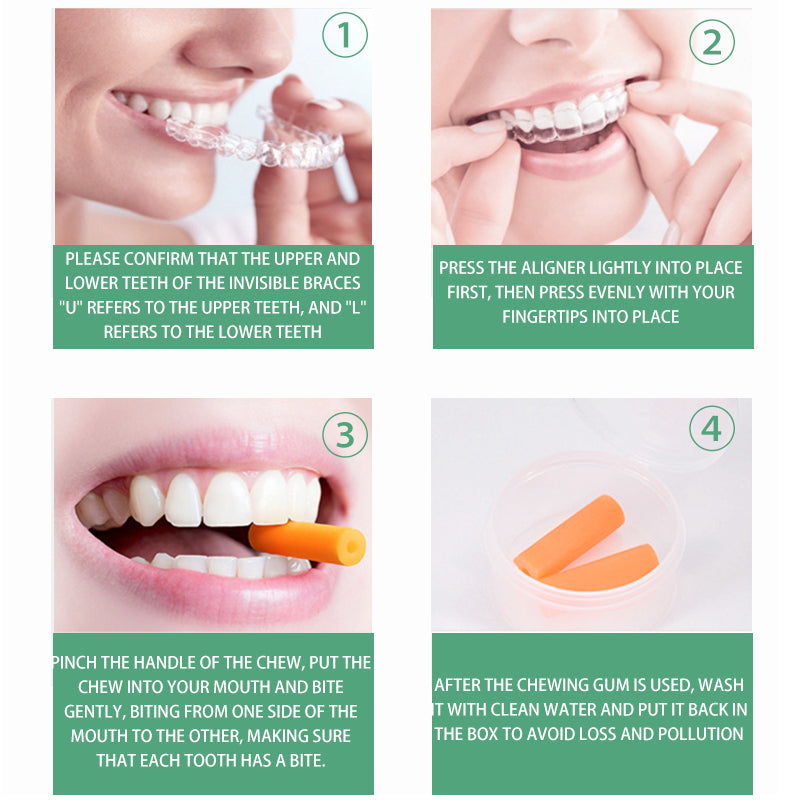 Orthodontic chewer for aligner